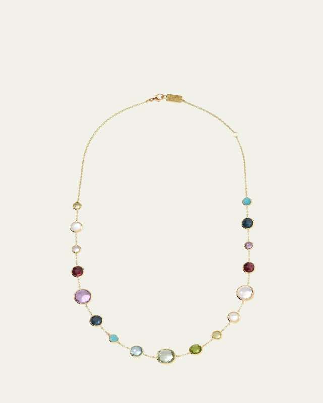 Lollitini Short Necklace in 18K Gold